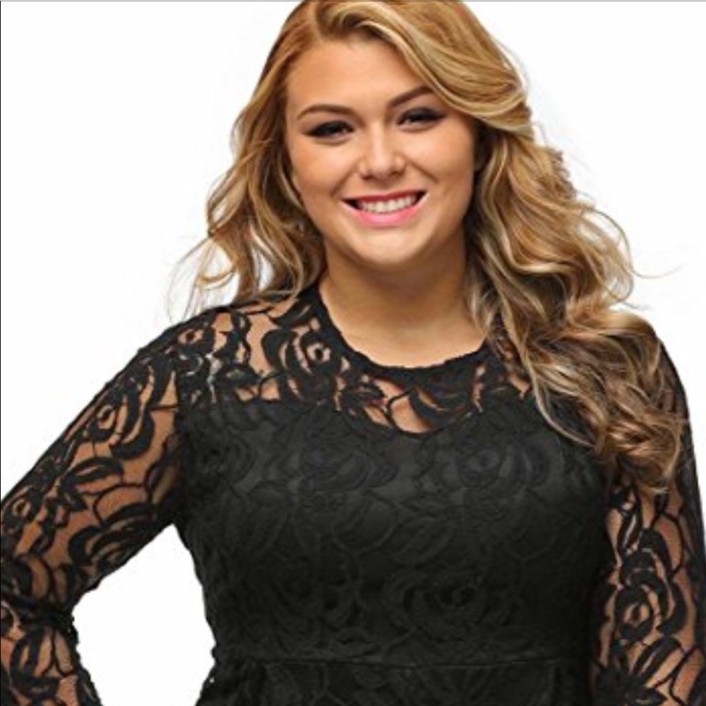 Black Lace Romper